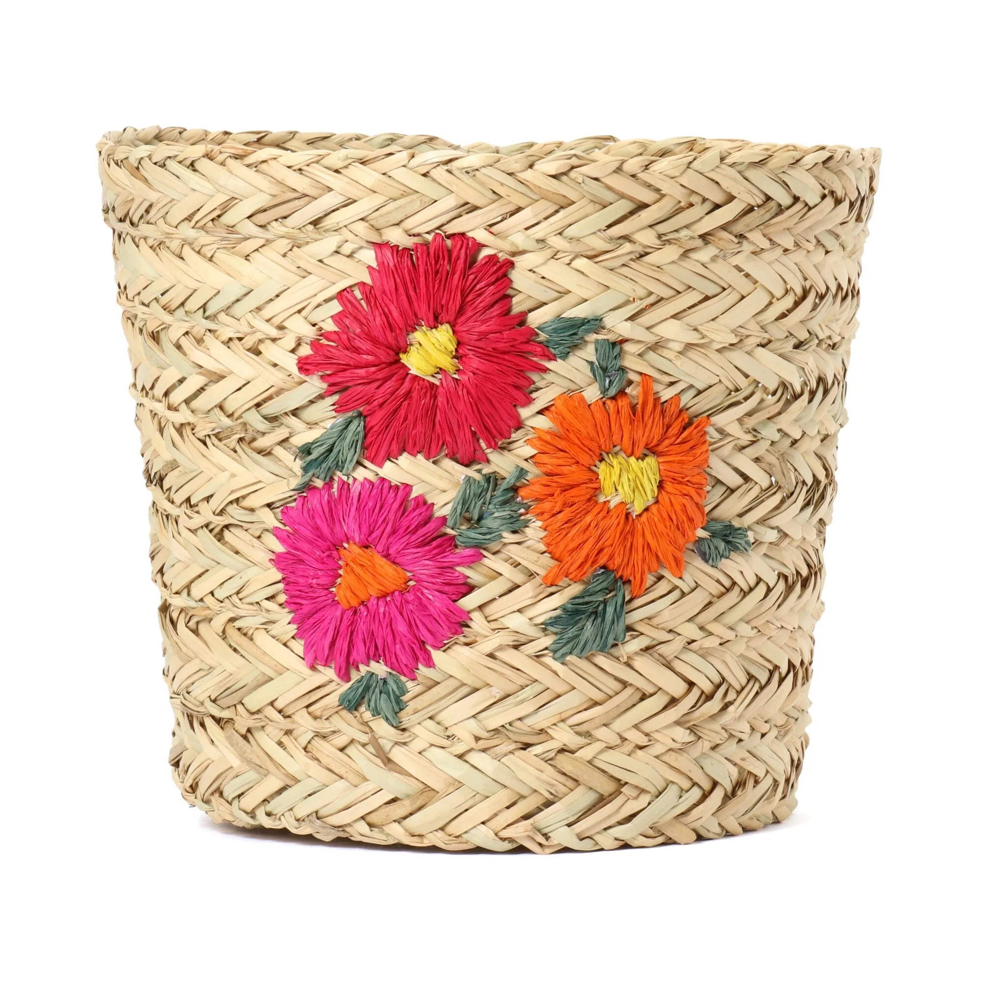 Seagrass Basket Pink