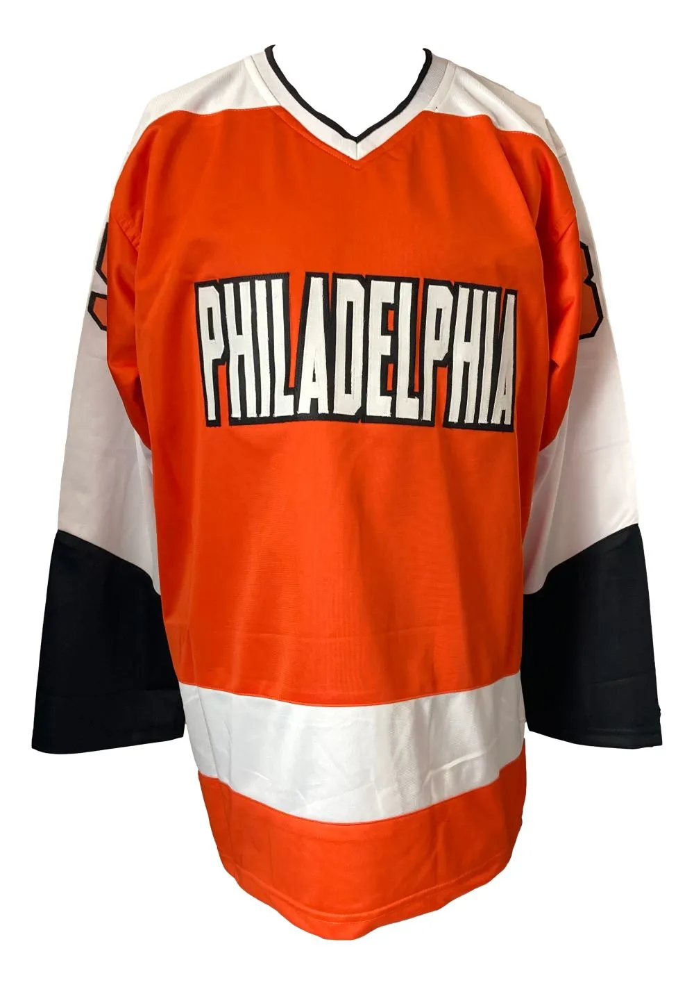 Sergei Bobrovsky Philadelphia Signed Orange Hockey Jersey JSA