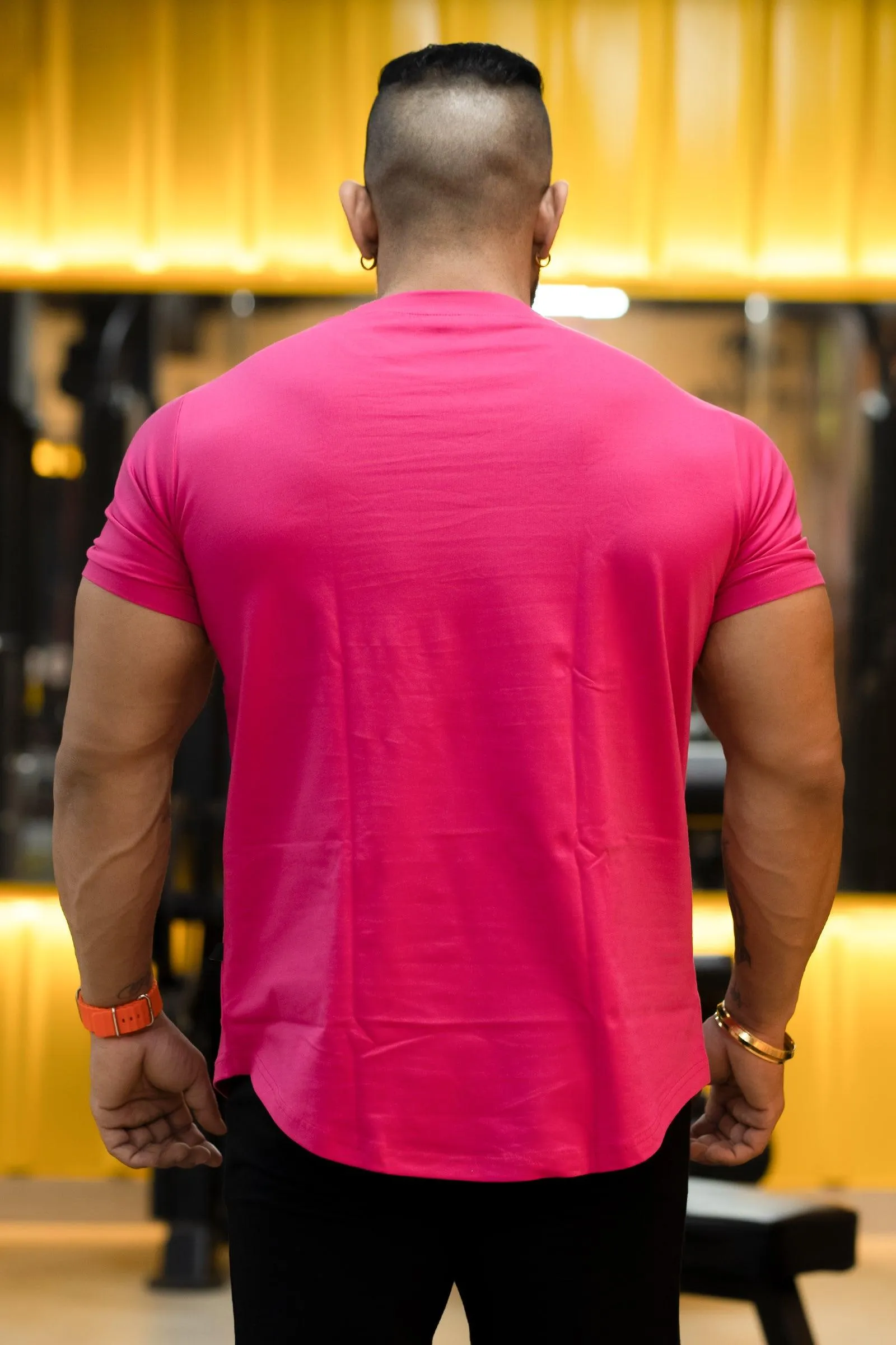 Signature Bull Athletic T-shirt (Magenta Pink)