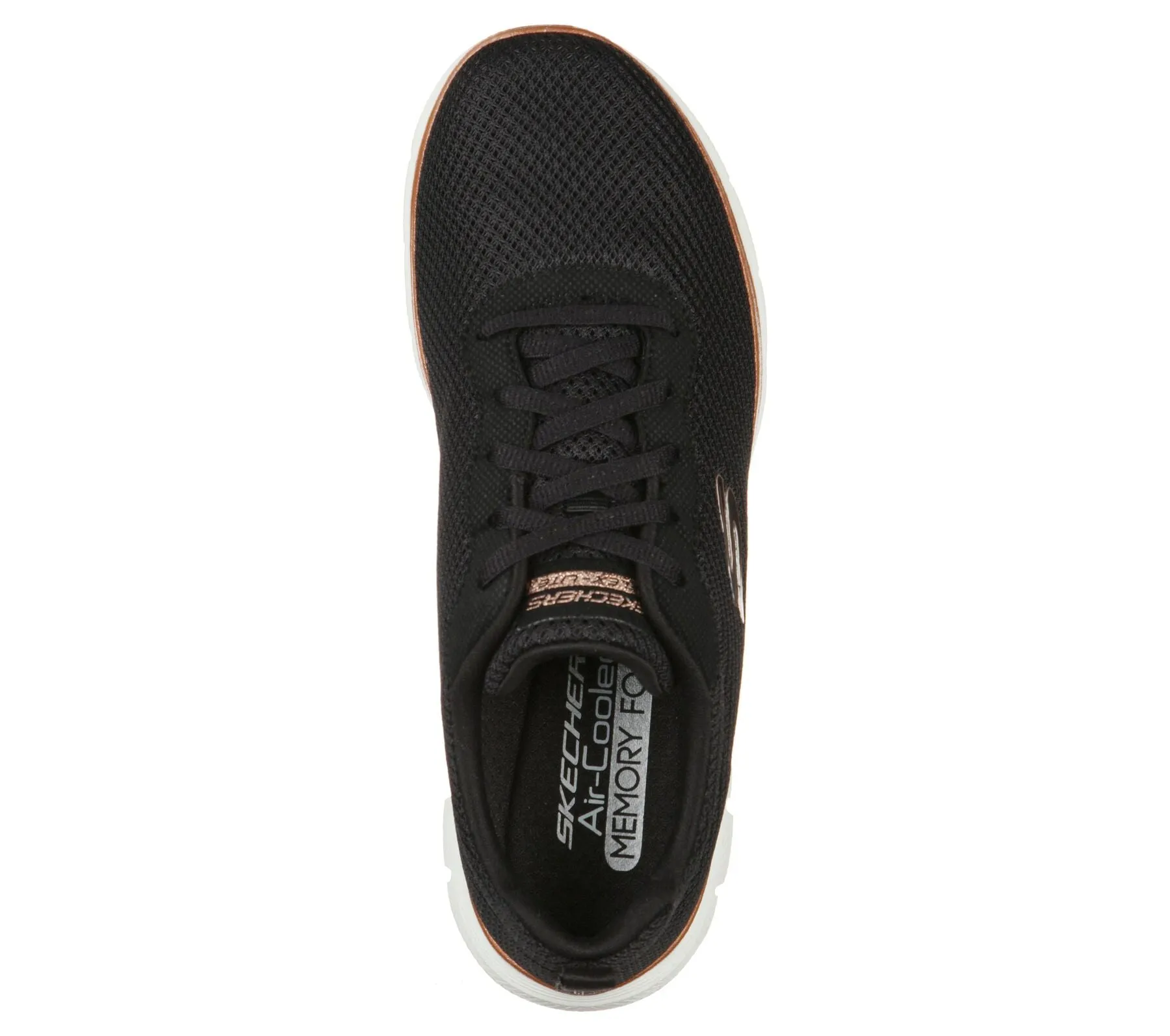 Skechers Flex Appeal 4.0 - Brilliant View - Black/Rose Gold