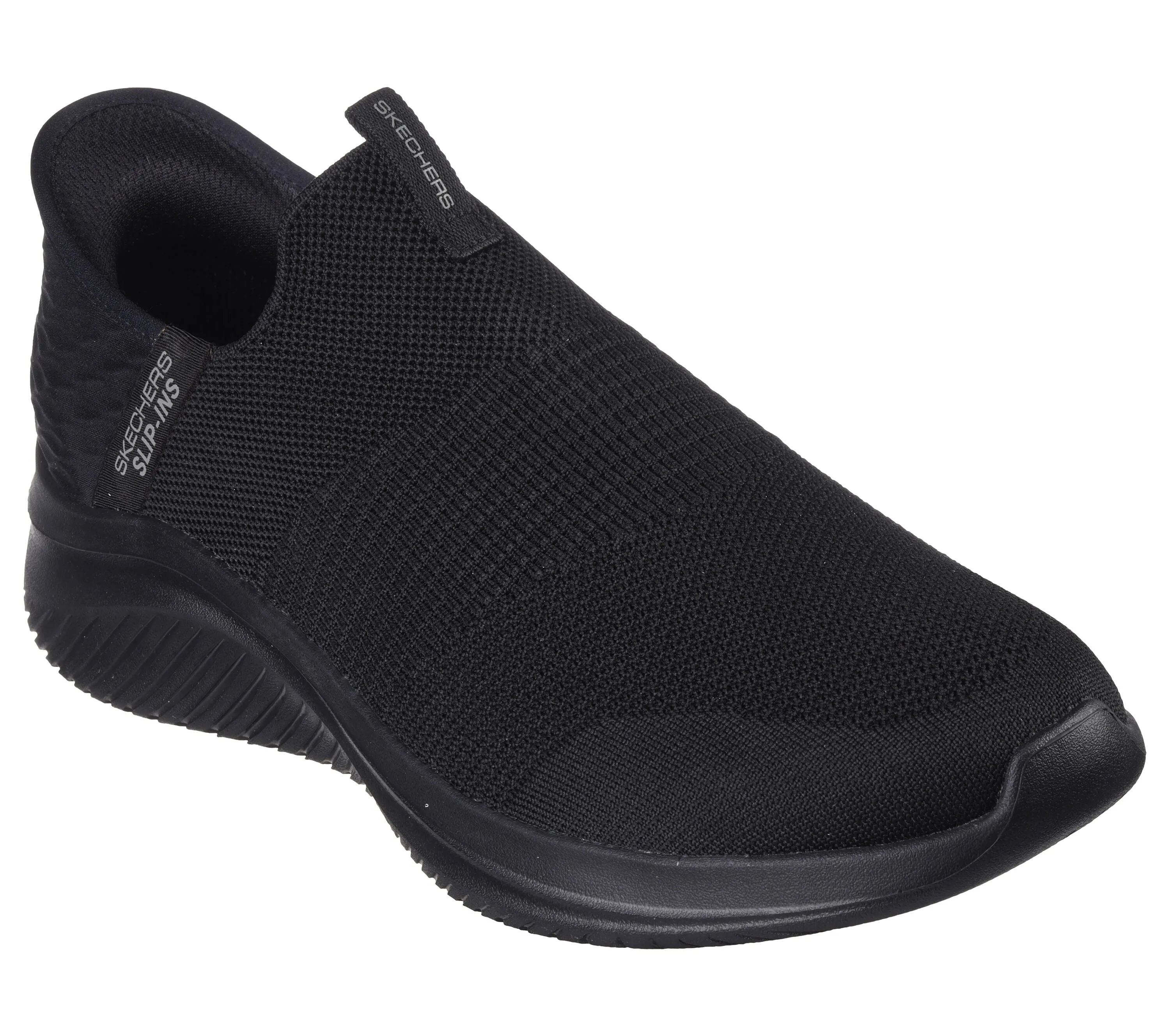 Skechers Men's Ultra Flex Smooth Slip-Ins Shoes - Black 232450