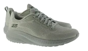 Skechers Trainers Womens Bobs Sports Squad Chaos Face Off Sage