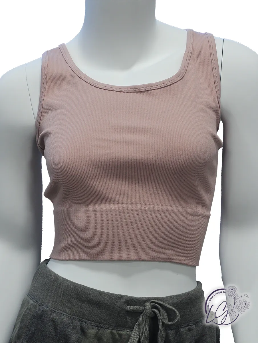 Smooth Flex Ribbed Bra Top