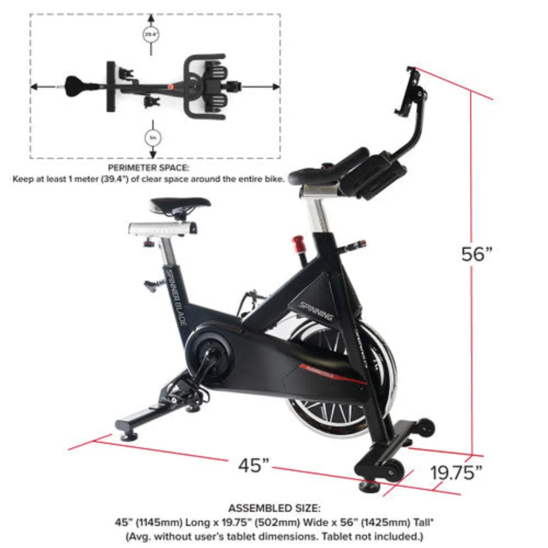 Spinning Blade Connected Home Spinner Bike