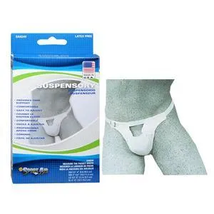 Sport Aid Suspensory with Elastic Waist Band, Medium, 4" x 4.5"