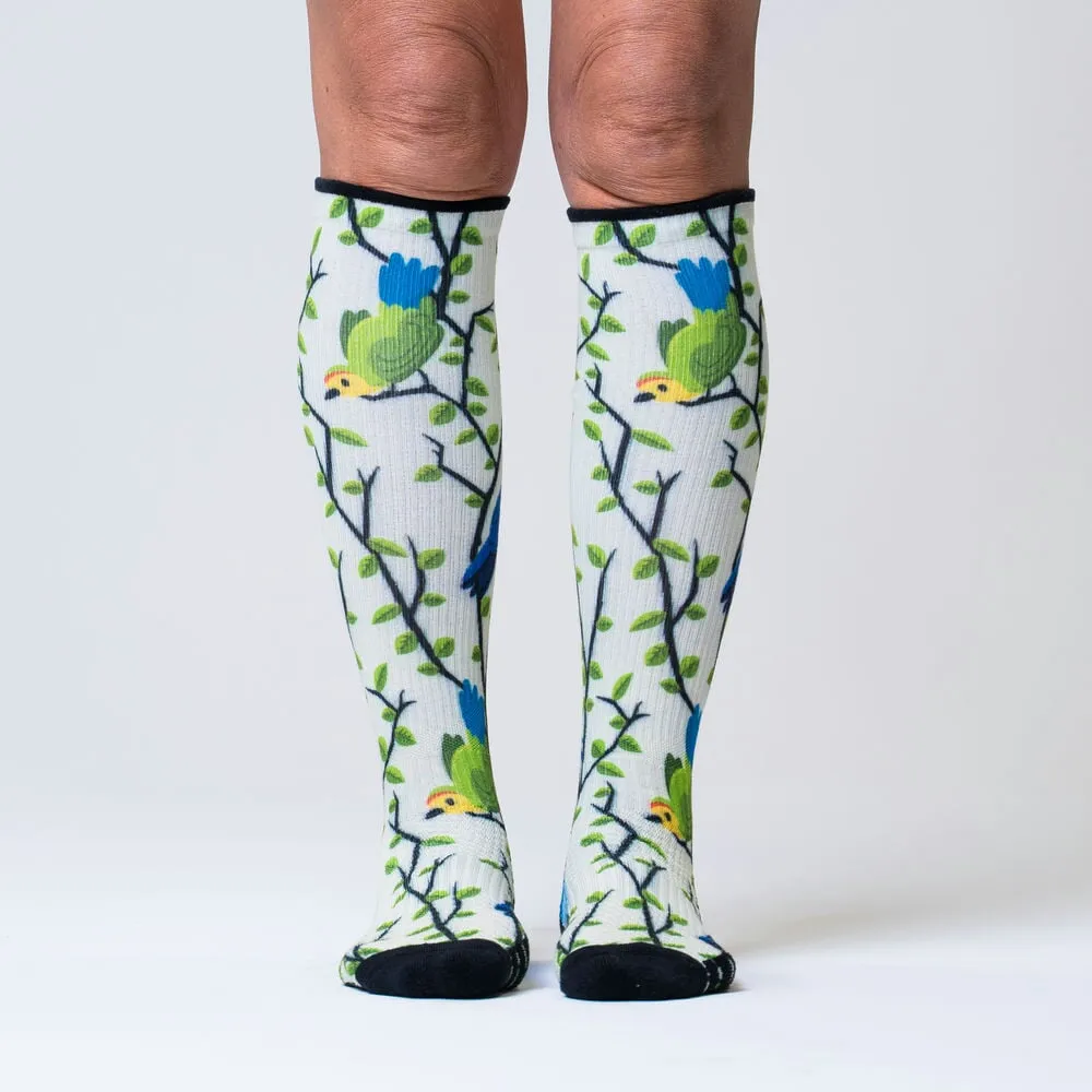 Spring Tweets Diabetic Compression Socks