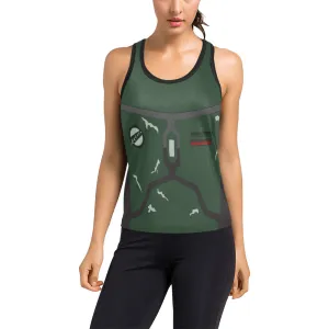 Star Wars Boba Fett Women's Racerback Tank Top