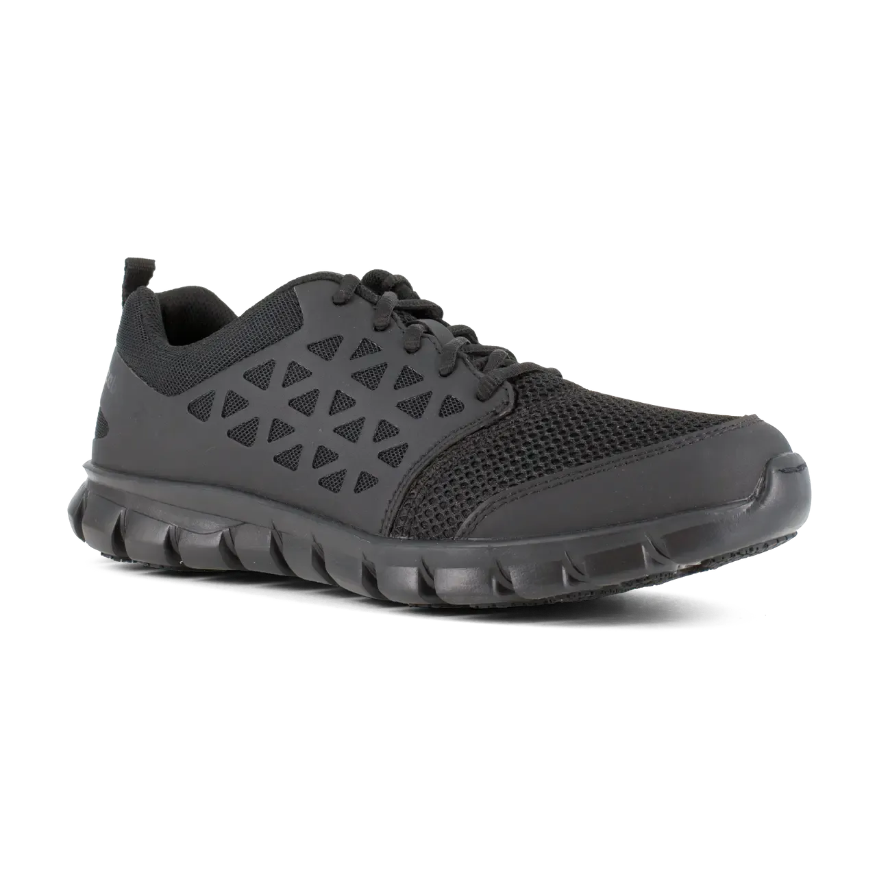 Sublite Cushion Soft-Toe Athletic Work Shoe Black