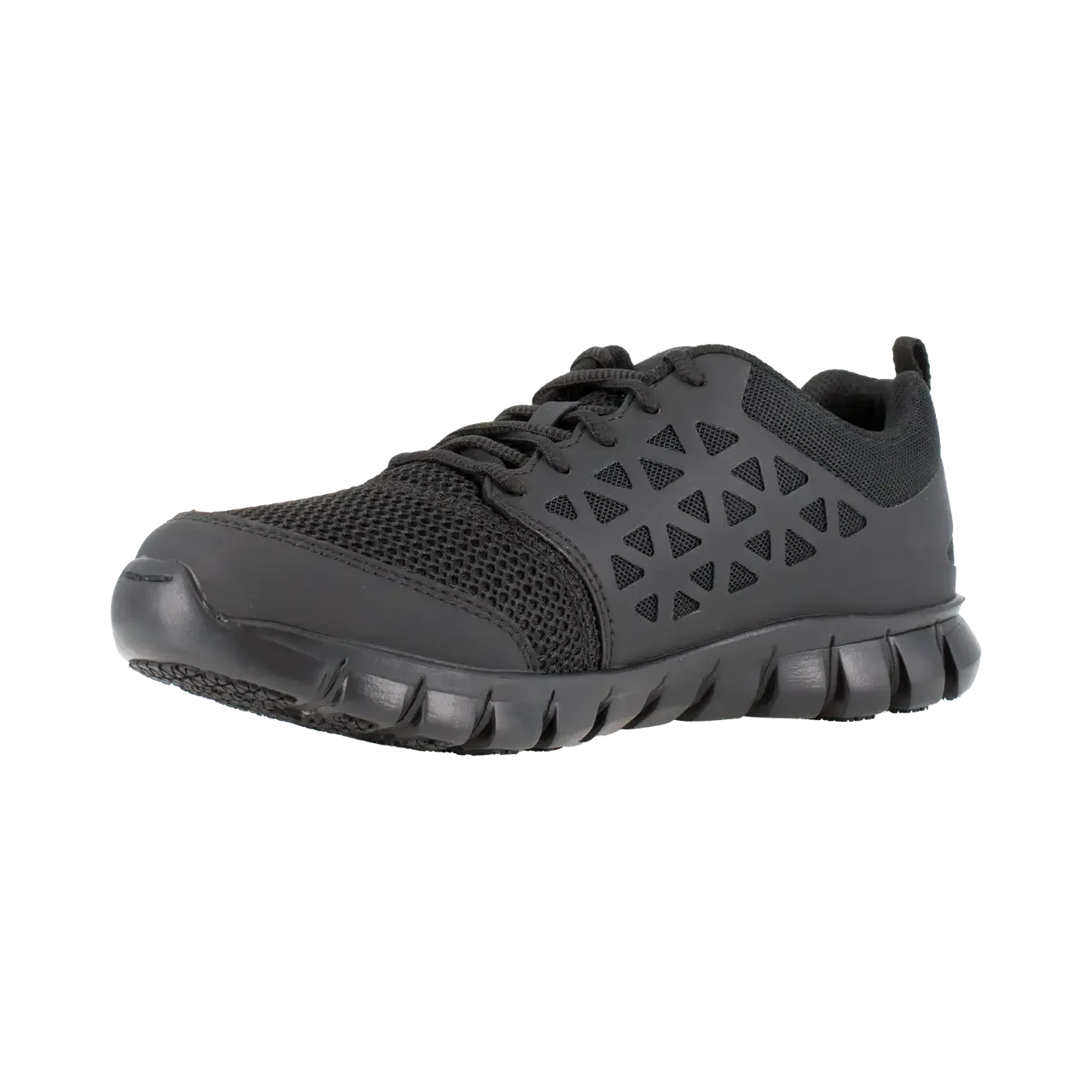 Sublite Cushion Soft-Toe Athletic Work Shoe Black