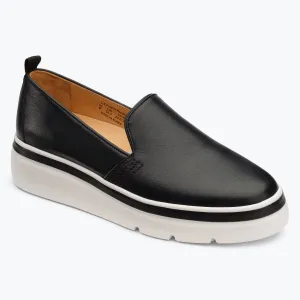 Sutton Leather Sneaker - Black