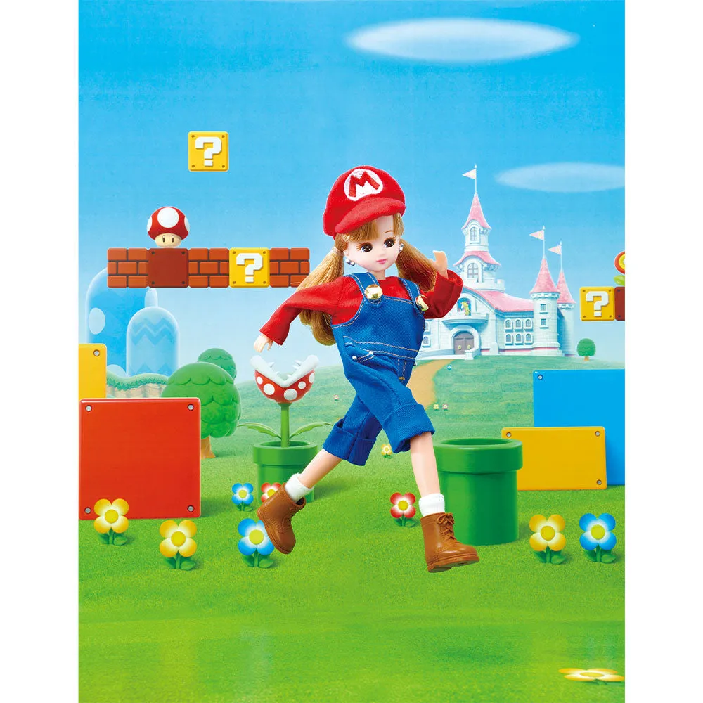 Takara Tomy Licca Chan | Super Mario Crossover Fashion Style Doll 2023