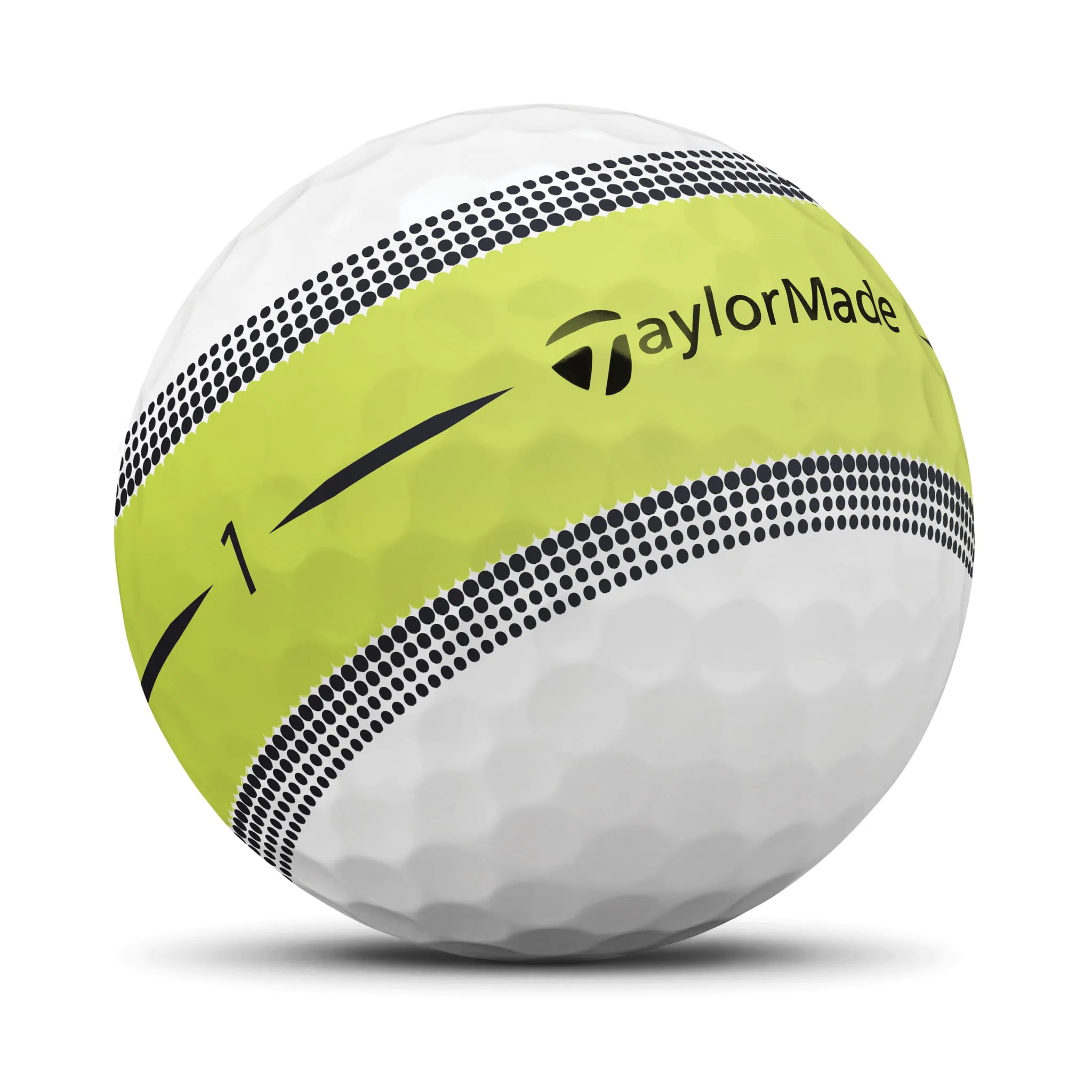 TaylorMade Tour Response Stripe Golf Balls, 12 Pack, White