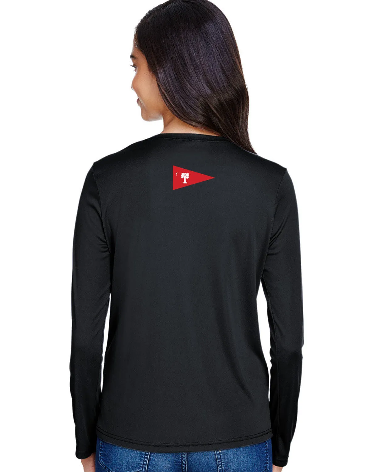 The Citadel, Club Sports - Sailing, A4 Ladies' Long Sleeve Cooling Performance Crew Shirt