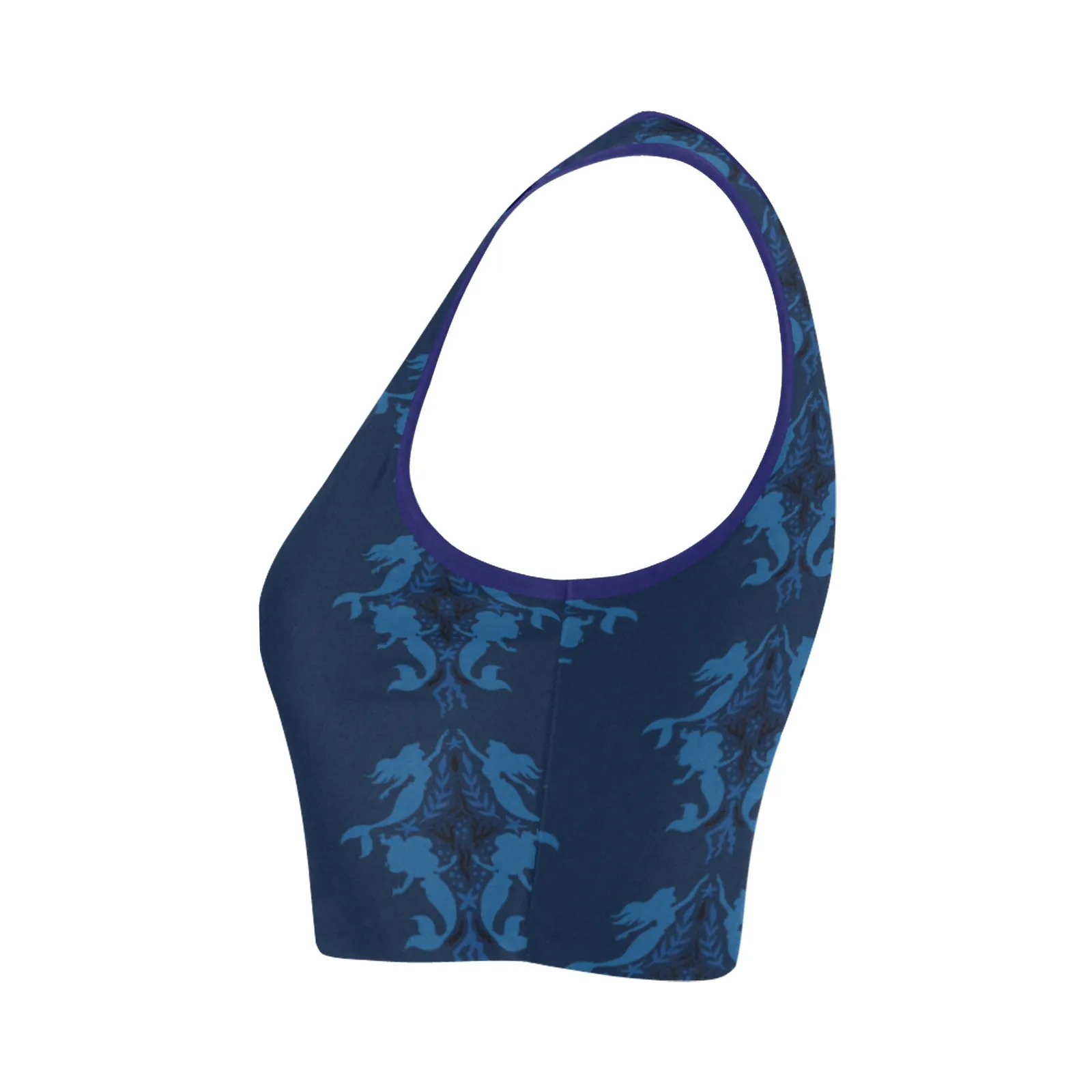 Under The Sea Women's Athletic Crop Top