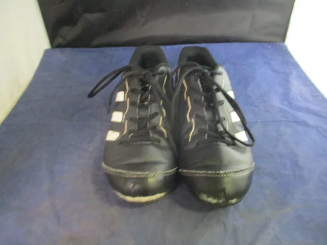 Used Adidas Rundown Cleats Youth Size 4 - wear on toes