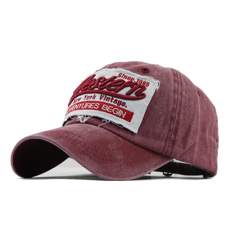 Western Patched Baseball Cap