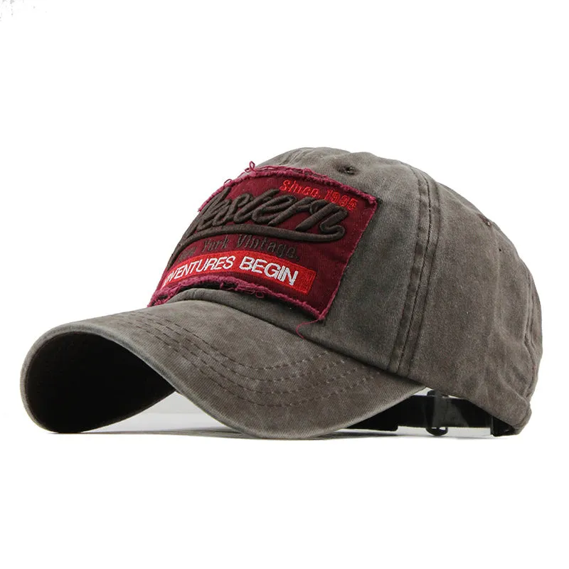 Western Patched Baseball Cap