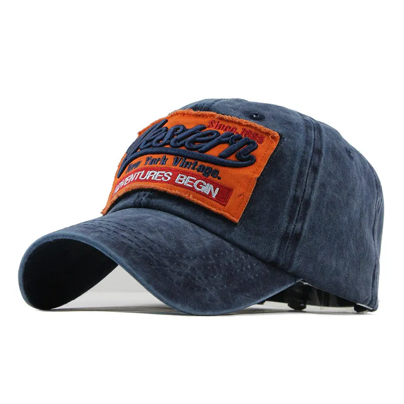 Western Patched Baseball Cap