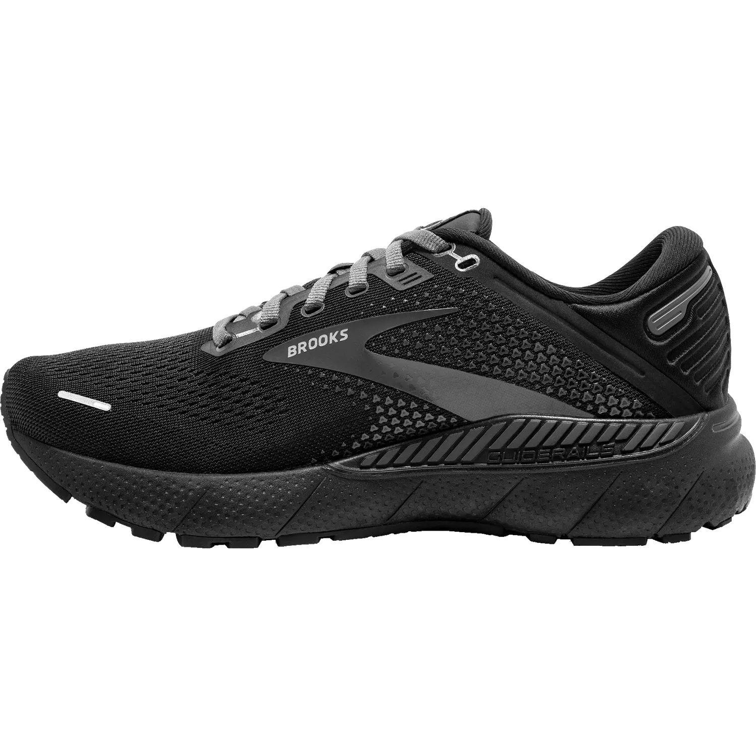 Women's Brooks Adrenaline GTS 22 Black/Black/Ebony Mesh