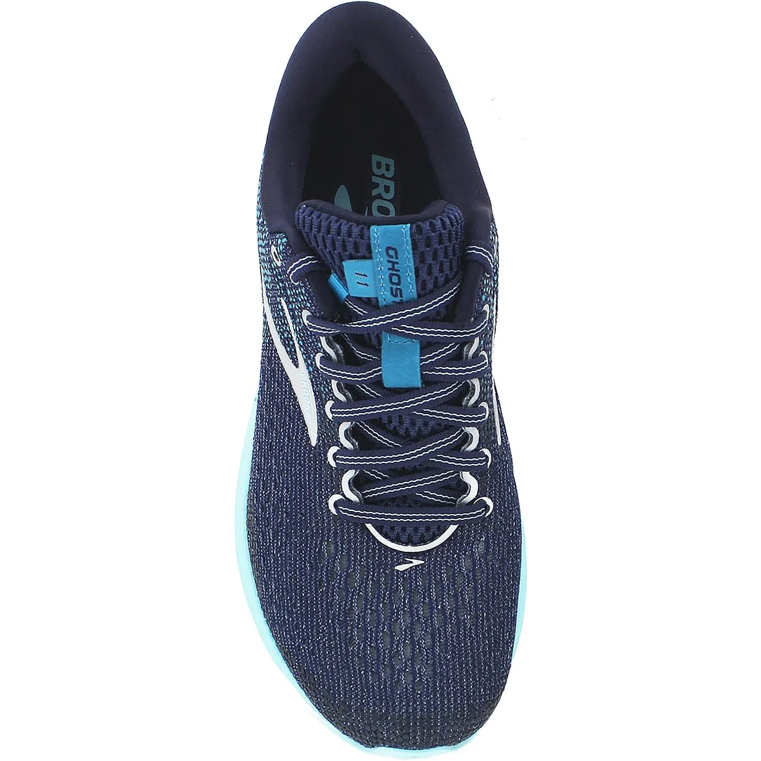 Women's Brooks Ghost 11 Navy/Grey/Blue Mesh