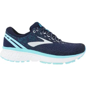 Women's Brooks Ghost 11 Navy/Grey/Blue Mesh