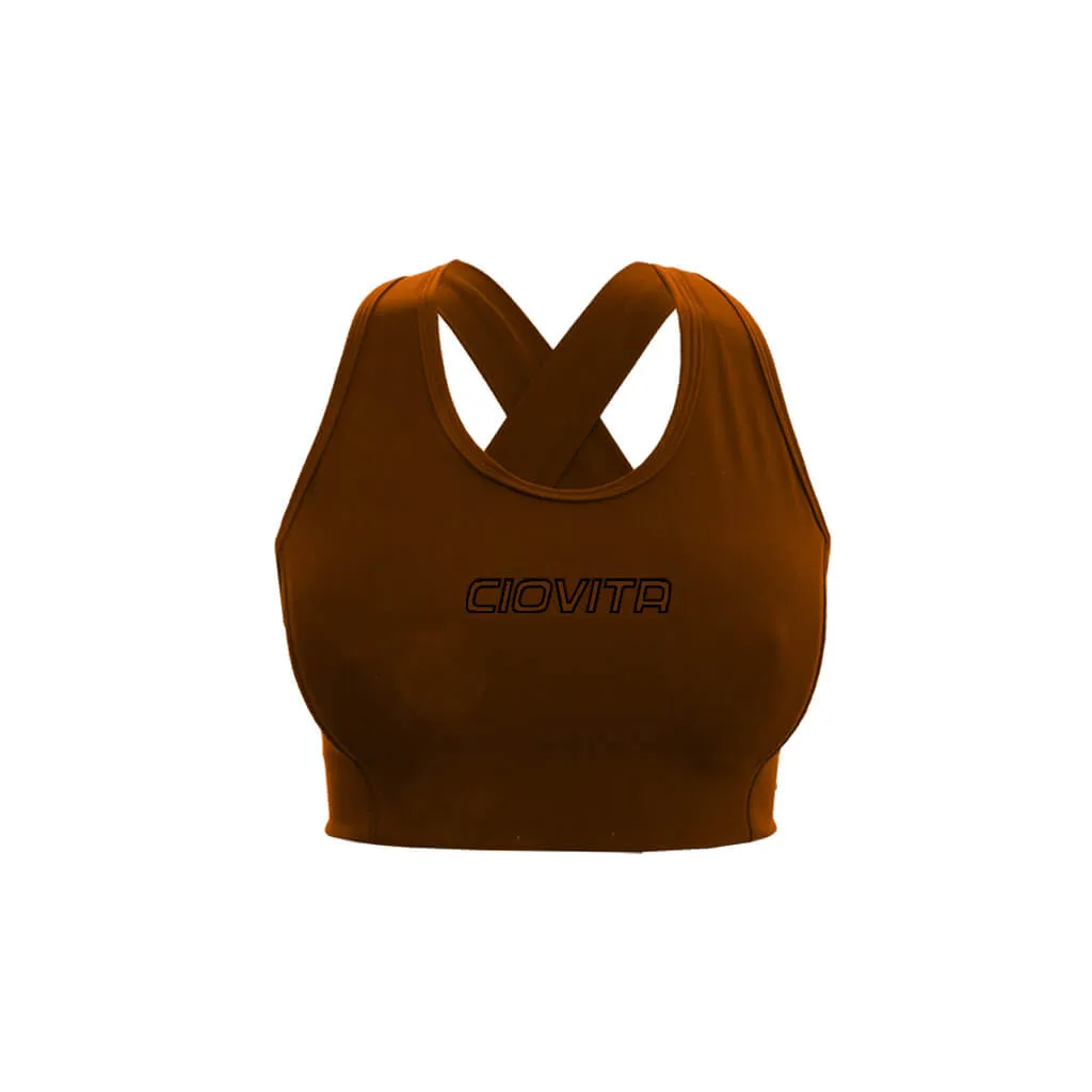 Women's Fiamma Sports Bra (Rust)