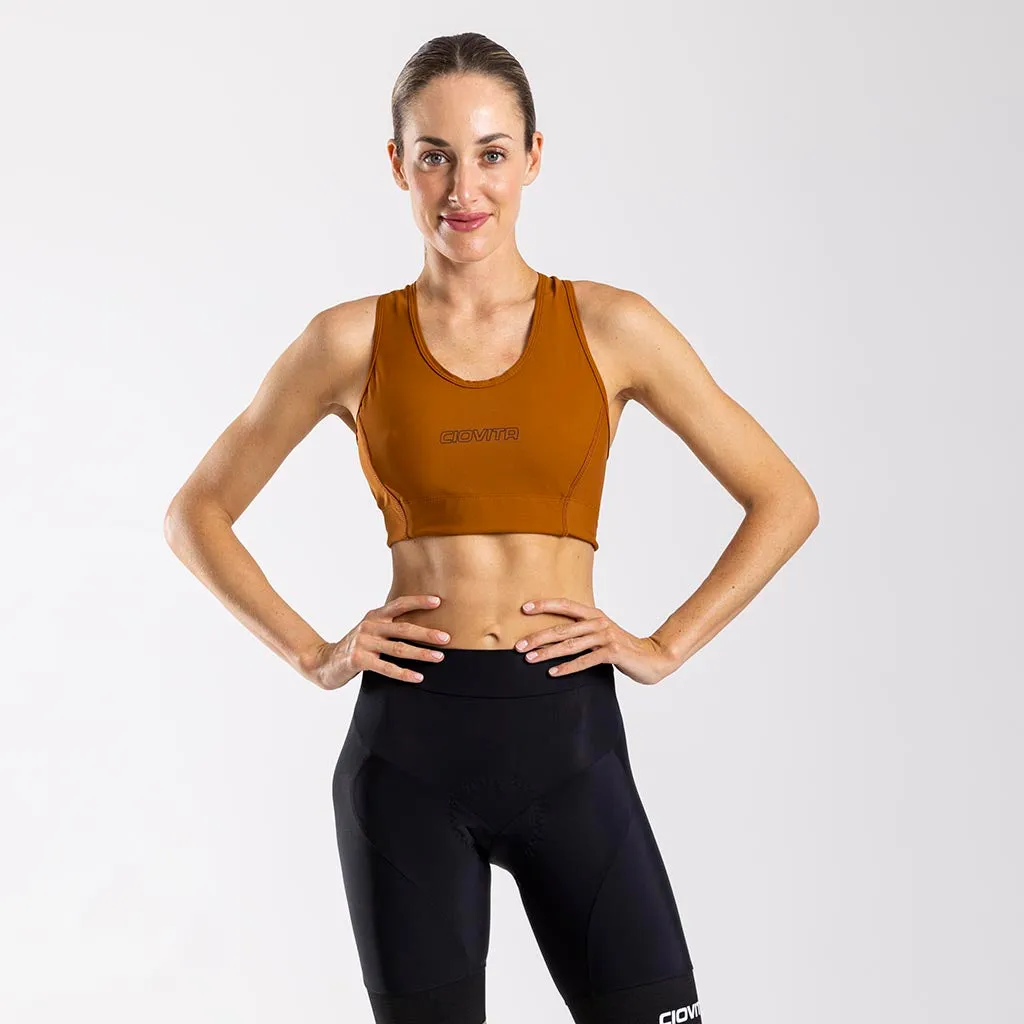 Women's Fiamma Sports Bra (Rust)