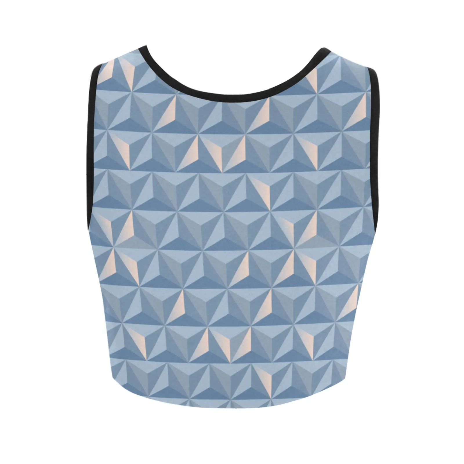 World Traveler Women's Athletic Crop Top