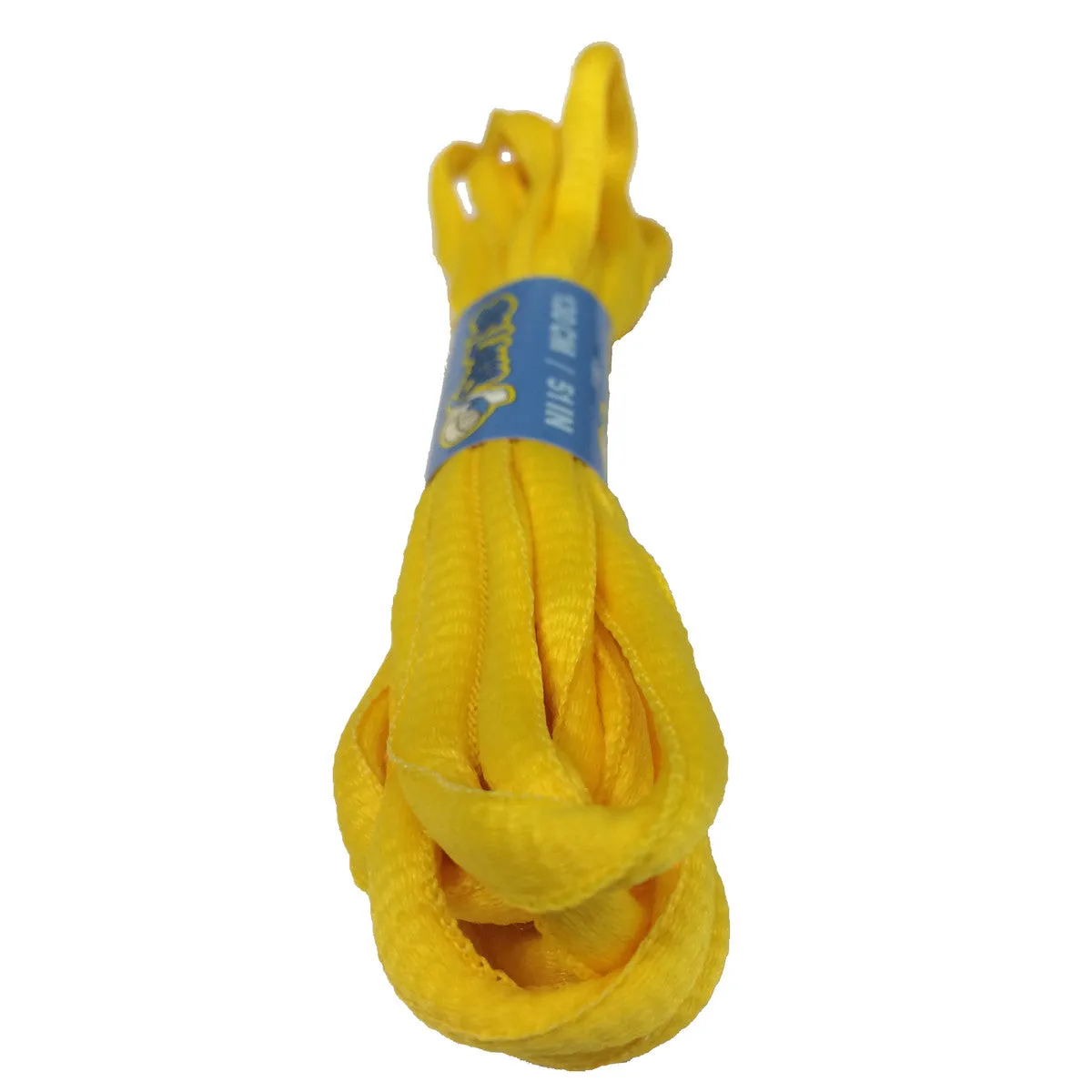 Yellow Oval Shoelaces - 8mm wide