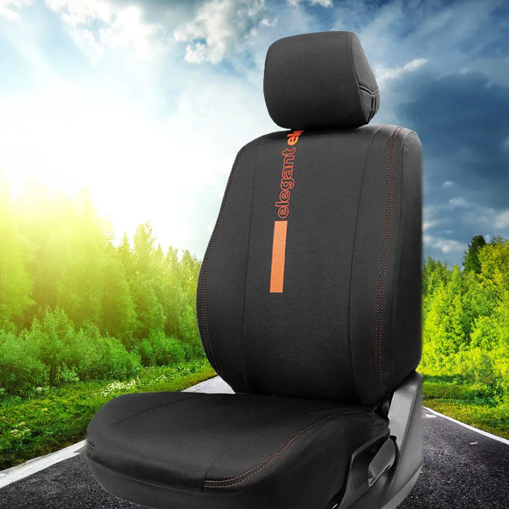 Yolo Fabric Car Seat Cover Design 2 For Maruti Grand Vitara