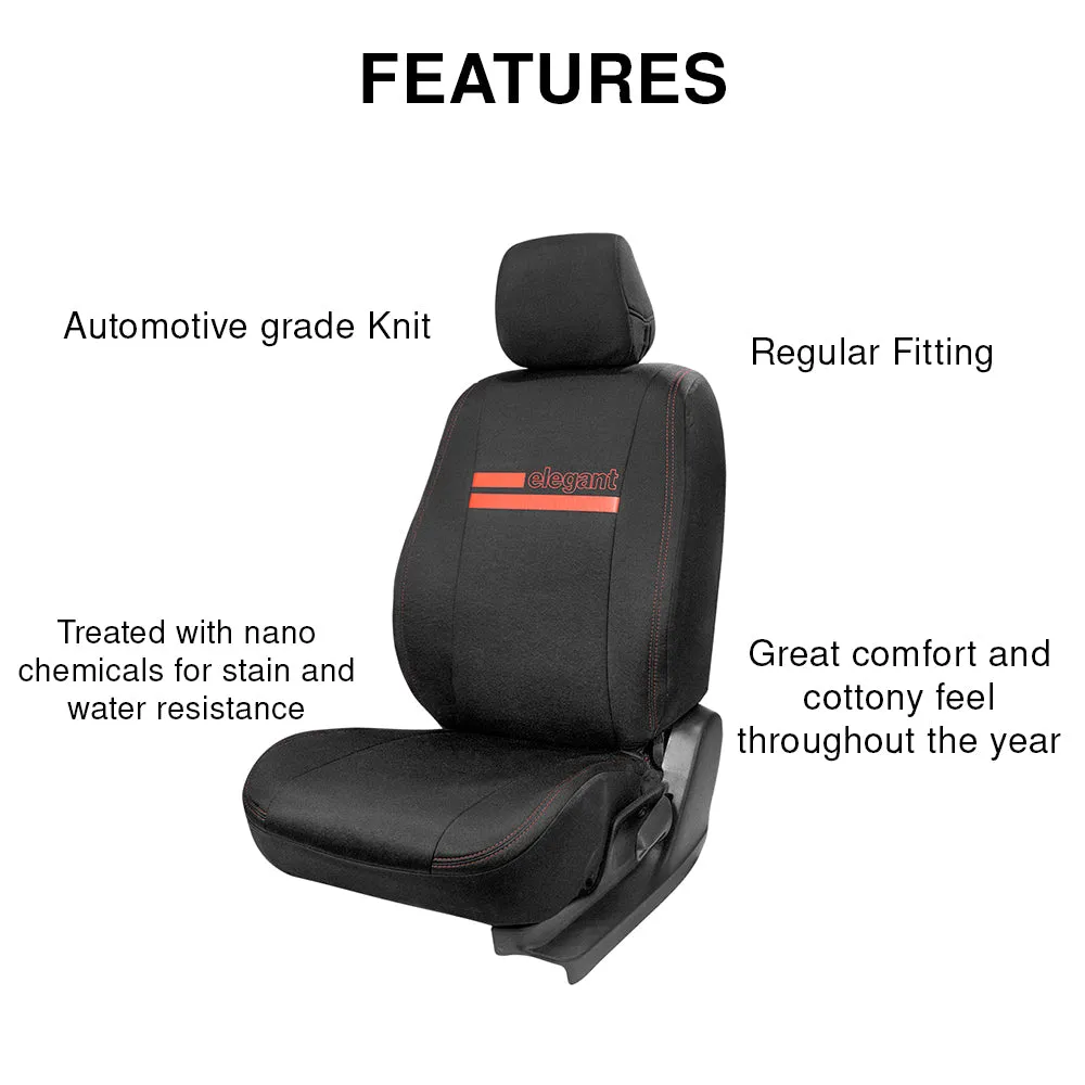 Yolo Fabric Car Seat Cover For Mahindra KUV100