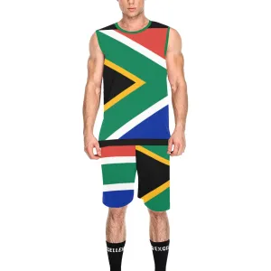 ZA Flag Men's Basketball Tracksuit