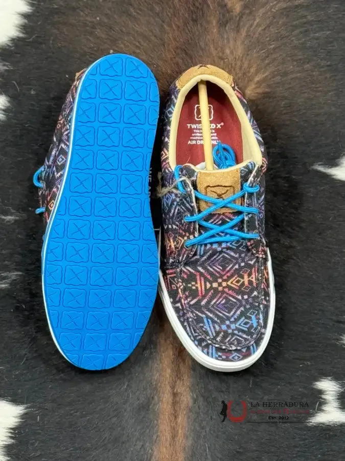 ZAPATOS TWISTED X KICKS BLUE AZTEC